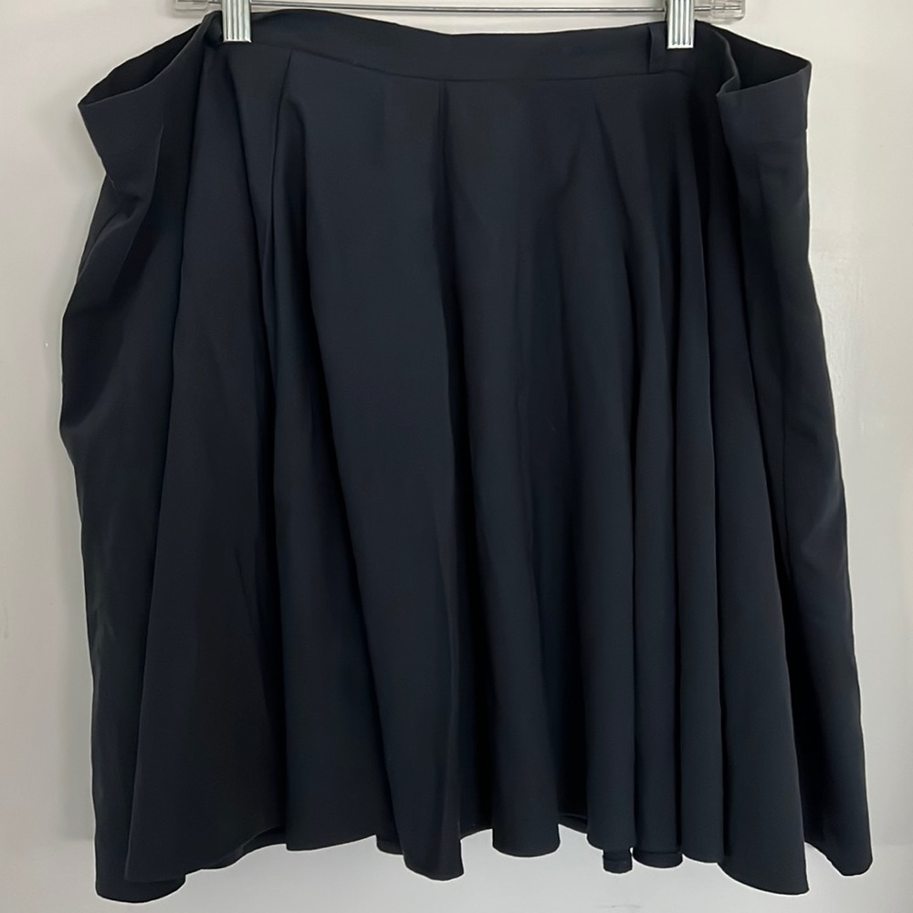 ASOS Curve Skater Skirt sz US 20 Navy Blue